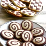 Checkers and Spirals Biscotti