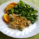 Red Snapper with Scallions and Orange Sauce