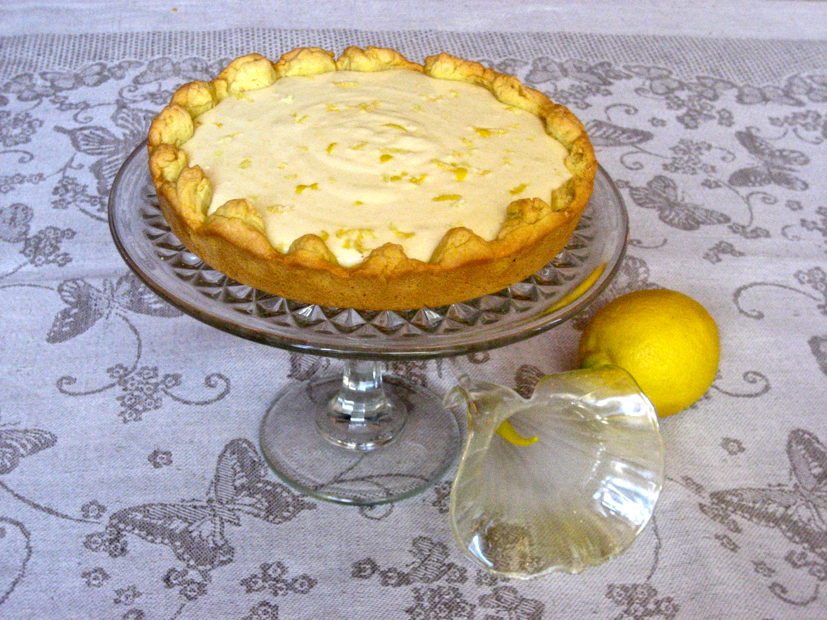 Lemon-Chiffon-Tar-italian-american-recipes-kitchen-paradiso