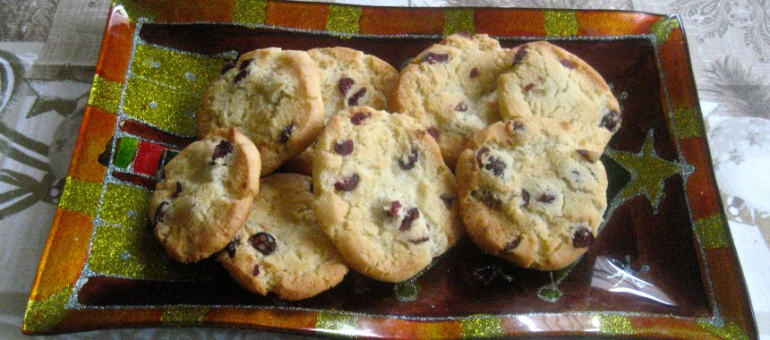 Michigan Cherry Pecan Cookies