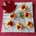Brie Cranberry Puff Pastry  Bites