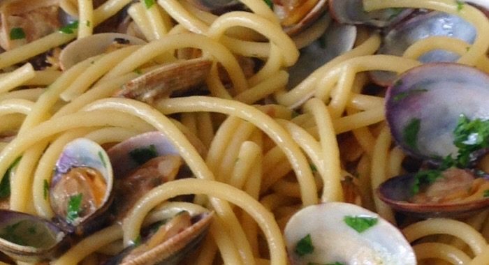 Spaghetti con Vongole