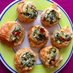 Spinach Ricotta inPuff Pastrys