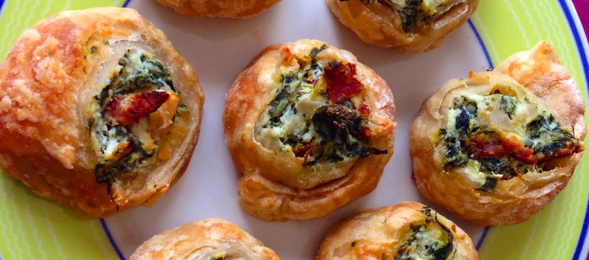 Spinach Ricotta in Puff Pastry