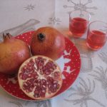 Happy New Year - Cin Cin  with Pomegranate Liquore 